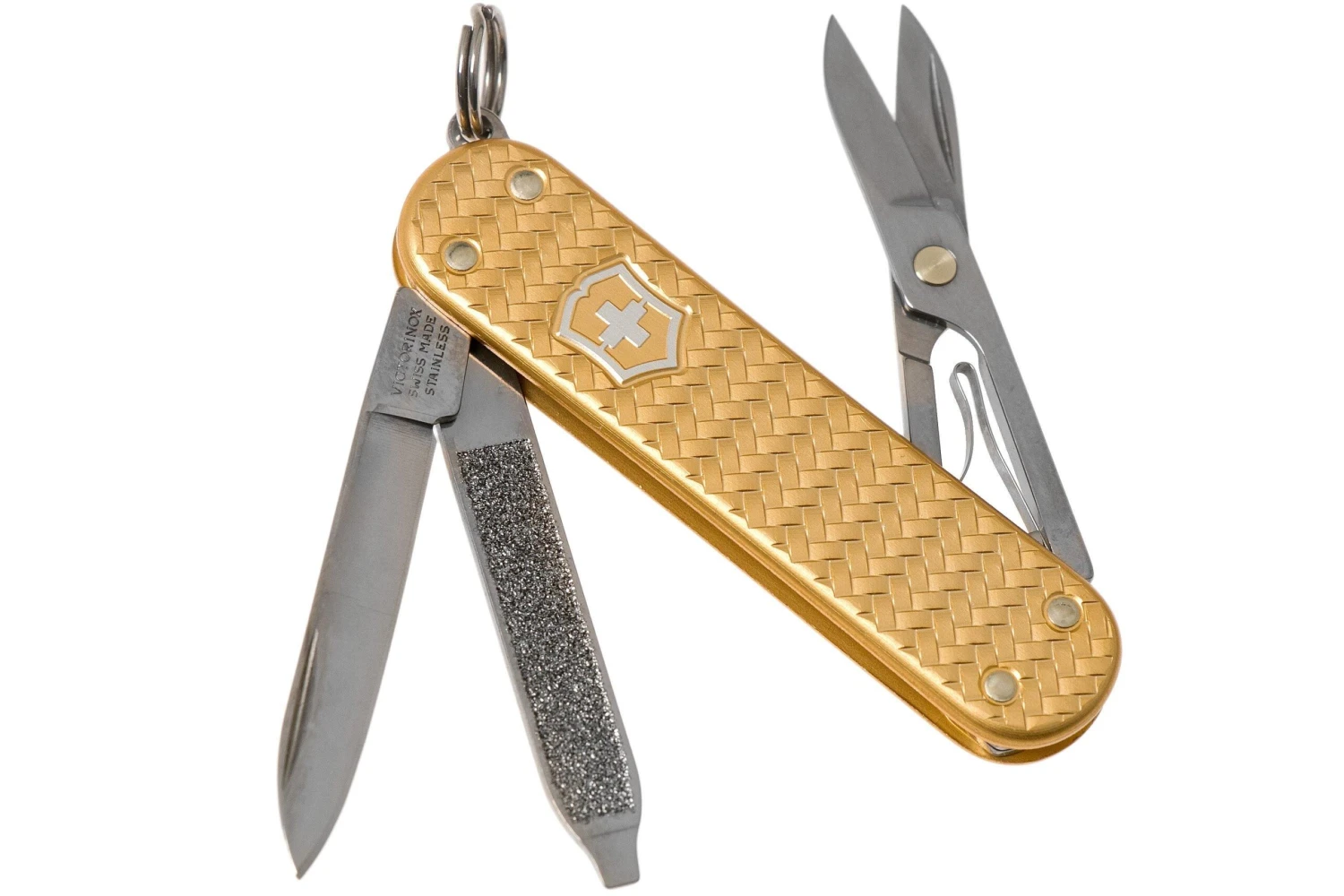 Victorinox Classic SD Precious Alox, Brass Gold 0.6221.408G Couteau Suisse 3 Victorinox Classic SD Precious Alox, Brass Gold 0.6221.408G Couteau Suisse