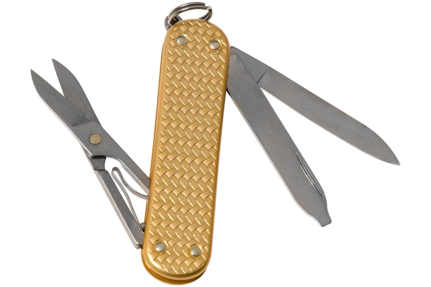 Victorinox Classic SD Precious Alox, Brass Gold 0.6221.408G Couteau Suisse 4 Victorinox Classic SD Precious Alox, Brass Gold 0.6221.408G Couteau Suisse – Image 2