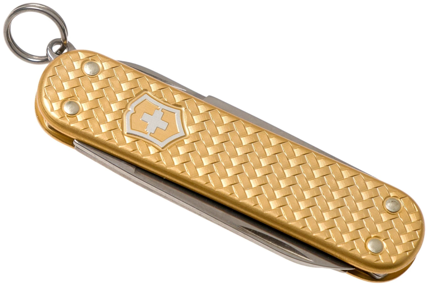 Victorinox Classic SD Precious Alox, Brass Gold 0.6221.408G Couteau Suisse 6 Victorinox Classic SD Precious Alox, Brass Gold 0.6221.408G Couteau Suisse – Image 4
