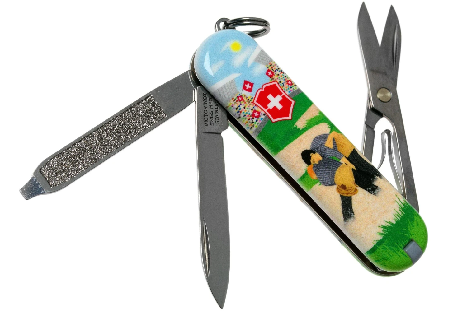 Victorinox Classic SD Swiss Wrestling Limited Edtion 2020 0-6223-L2009 Couteau Suisse 3 Victorinox Classic SD Swiss Wrestling Limited Edtion 2020 0-6223-L2009 Couteau Suisse
