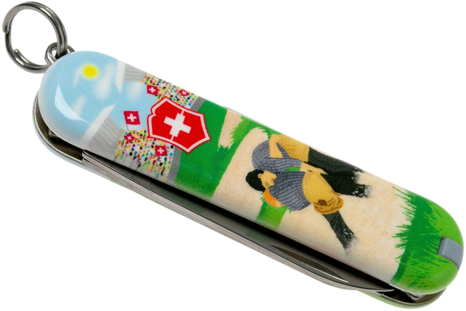 Victorinox Classic SD Swiss Wrestling Limited Edtion 2020 0-6223-L2009 Couteau Suisse 6 Victorinox Classic SD Swiss Wrestling Limited Edtion 2020 0-6223-L2009 Couteau Suisse – Image 4