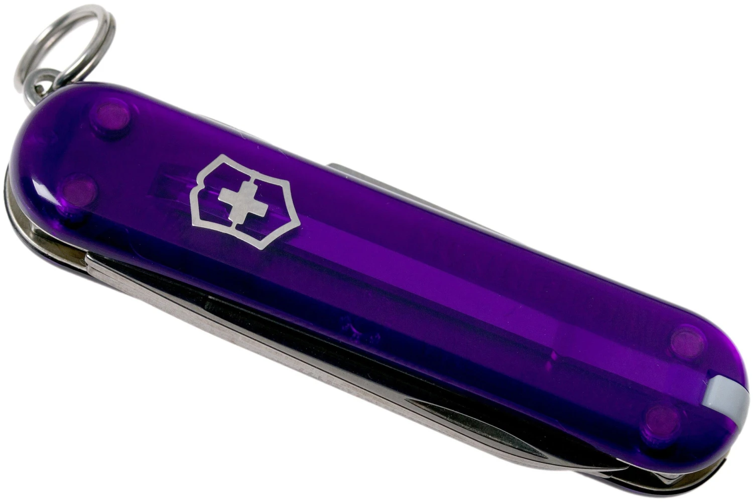 Victorinox Classic SD Translucent Colors, Persian Indigo 0.6223.T29G Couteau Suisse 6 Victorinox Classic SD Translucent Colors, Persian Indigo 0.6223.T29G Couteau Suisse – Image 4
