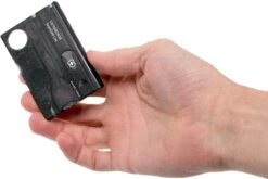 Victorinox SwissCard Lite Noir Transparent 0.7333.T3 -Nitecore Soldes Boutique VT0 7333 T3 05 victorinox