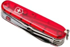 Victorinox Huntsman Lite Rouge Transparent 1.7915.T Couteau Suisse -Nitecore Soldes Boutique VT1 7915 T 06 victorinox vt1 7915 t 06