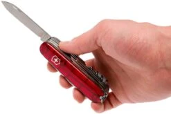 Victorinox Huntsman Lite Rouge Transparent 1.7915.T Couteau Suisse -Nitecore Soldes Boutique VT1 7915 T 07 victorinox vt1 7915 t 07