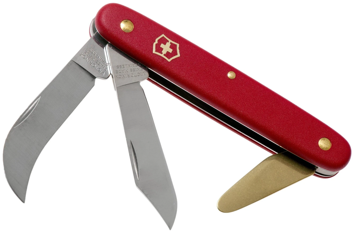 Victorinox Couteau Greffoir & Serpette 3 3.9116.B1 Rouge 3 Victorinox Couteau Greffoir & Serpette 3 3.9116.B1 Rouge
