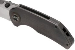 WE Knife Thug 2103A Satin, Gray Titanium Couteau De Poche, Matt Christensen Design -Nitecore Soldes Boutique WK2103A 07 we knife