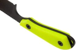 White River Knives M1 Backpacker Pro Yellow G10, Black Ionbond Couteau Fixe, étui Kydex -Nitecore Soldes Boutique WRBP PRO CBI THV 04 white river knives