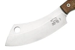 White River Camp Cleaver WRCC55-BNA Natural Burlap Micarta, Couteau De Camping -Nitecore Soldes Boutique WRCC55 BNA 03 whiteriver