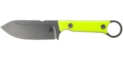 White River Knives FC3.5 Pro Firecraft Couteau De Survie Yellow G10, étui En Kydex Avec Firesteel