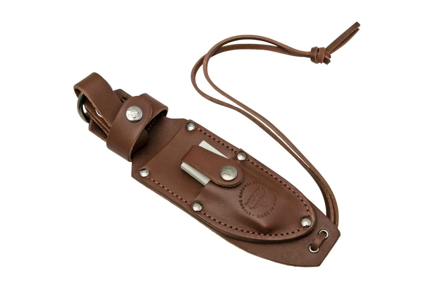 Woox Rock 62 Sheath BUSHT00101 Fourreau En Cuir Avec Pierre à Aiguiser Arkansas 3 Woox Rock 62 Sheath BUSHT00101 Fourreau En Cuir Avec Pierre à Aiguiser Arkansas