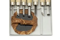 Yoshiharu L-7 Maruichi Couteaux à Bois Japonais, Set De 7 Avec "baren" -Nitecore Soldes Boutique YSH 026 03 yoshiharu