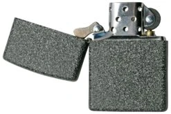 Zippo Iron Stone 60001272 Noir Et Blanc, Briquet -Nitecore Soldes Boutique ZP211 000055 03 zippo
