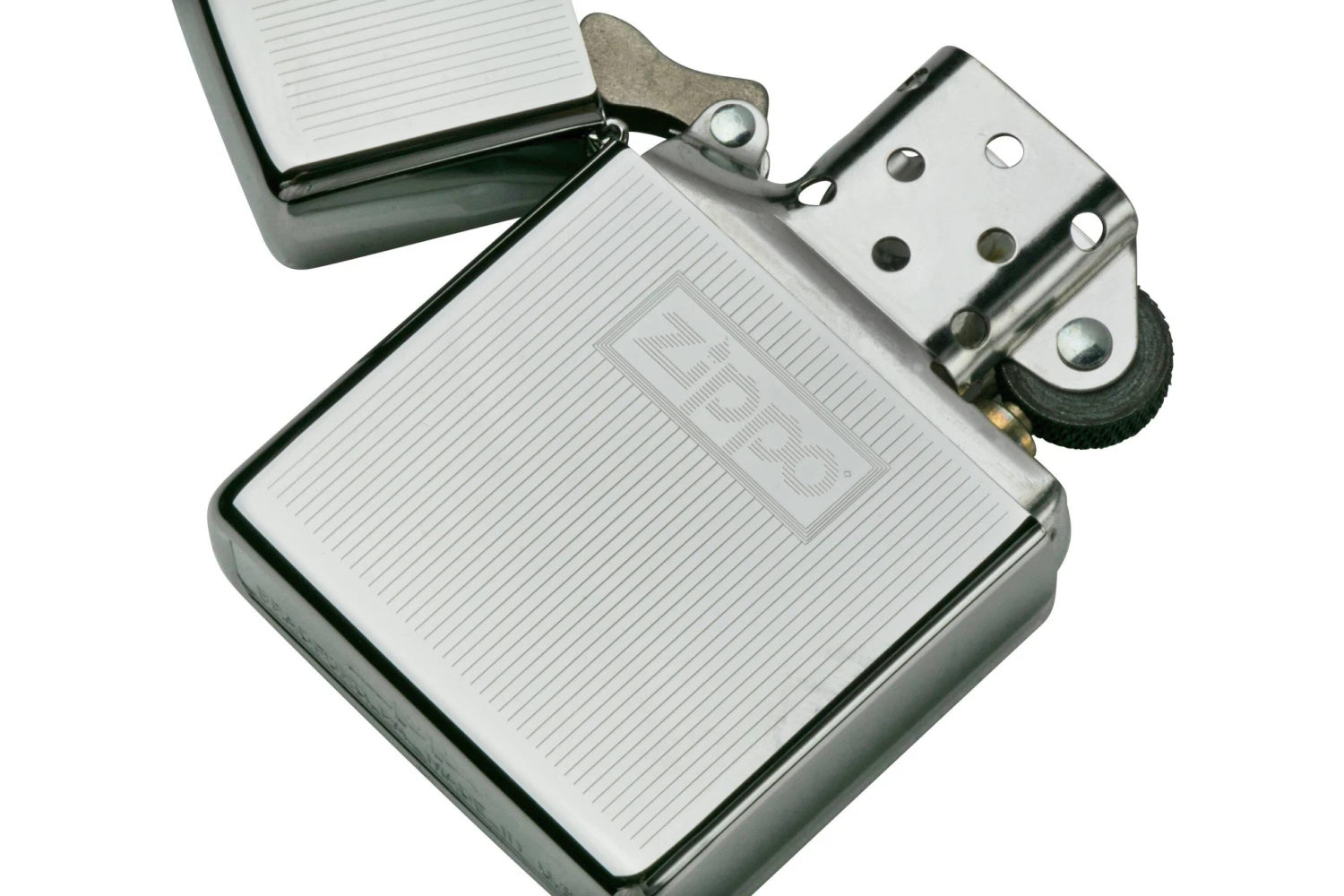 Zippo Engine Turn With Zippo 60001476 Argenté, Briquet 6 Zippo Engine Turn With Zippo 60001476 Argenté, Briquet – Image 4
