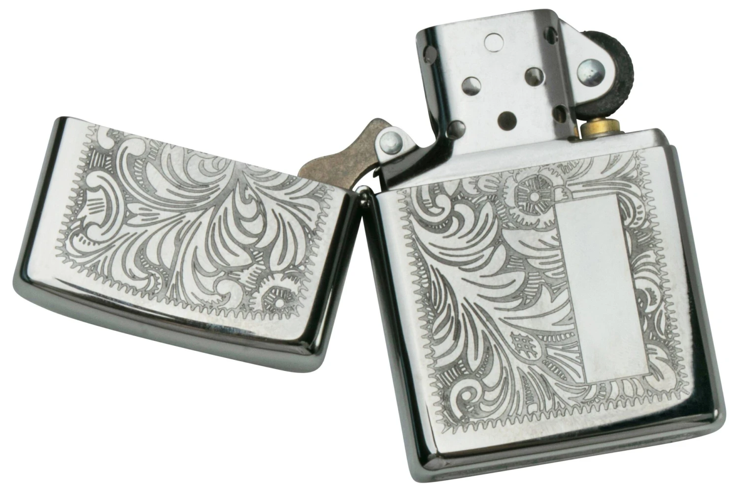 Zippo Venetian Chrome 60000813 Argenté, Briquet 5 Zippo Venetian Chrome 60000813 Argenté, Briquet – Image 3