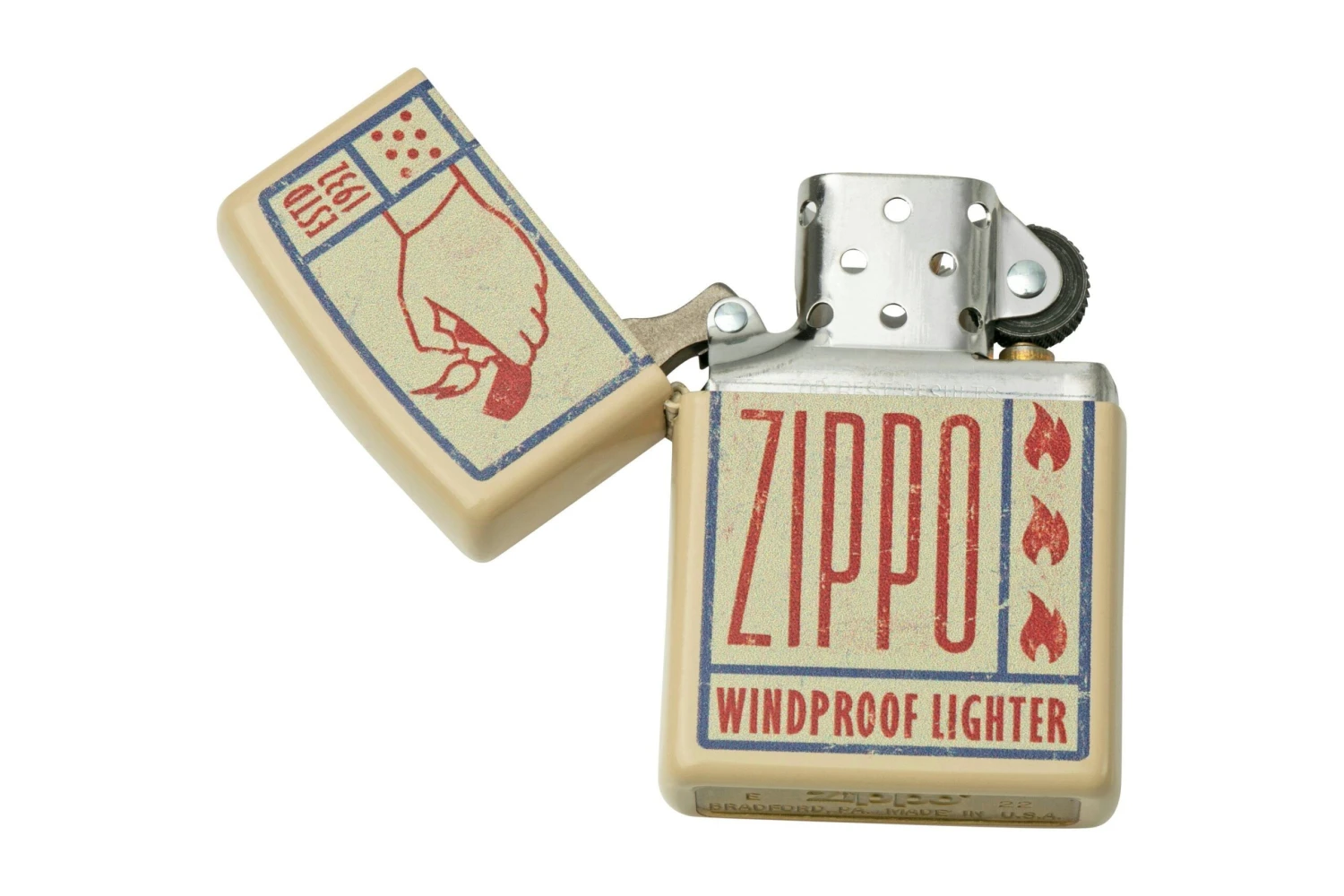 Zippo Flat Sand 49453, Briquet 5 Zippo Flat Sand 49453, Briquet – Image 3