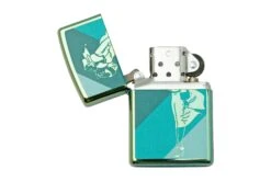 Zippo High Polish Teal 48457-000002, Briquet -Nitecore Soldes Boutique ZP48457 000002 02 zippo