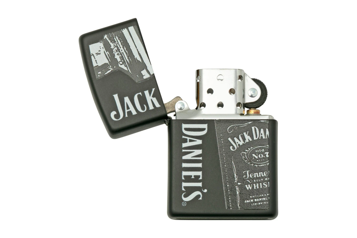 Zippo Jack Daniel's Black And White 48483-000002, Briquet 4 Zippo Jack Daniel's Black And White 48483-000002, Briquet – Image 2